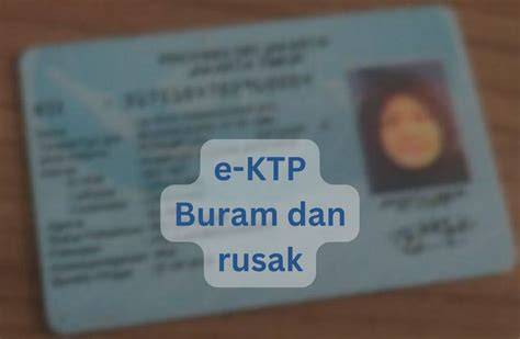 Scan KTP Buram