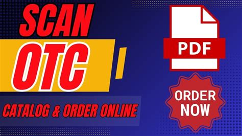 Scan Otc Mail-order Catalog