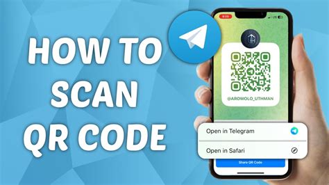 Scan QR Code Telegram