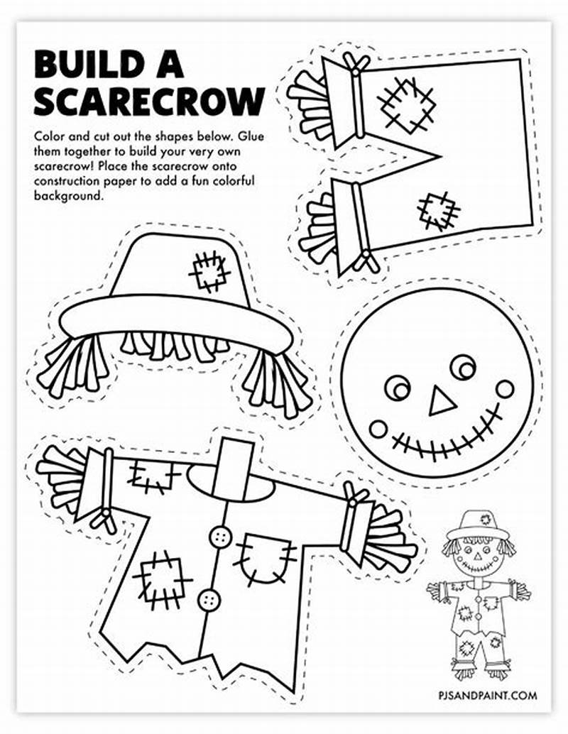 Scarecrow Printable Pattern