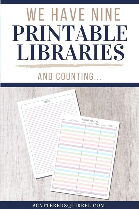 Scattered Printables