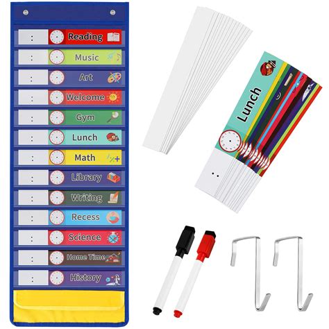 Schedule Pocket Chart