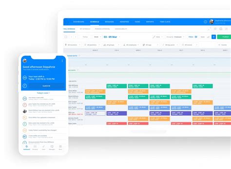 Scheduling management in HRevolution Portal App