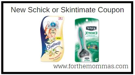 Schick 4.00 Printable Coupon