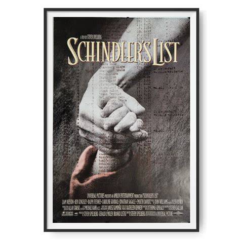Schindler's List Poster