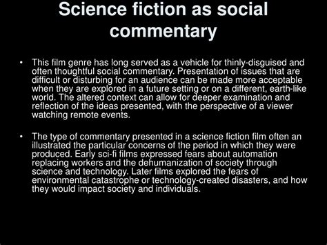 SF and Society