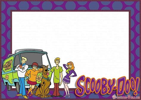 Scooby Doo Template