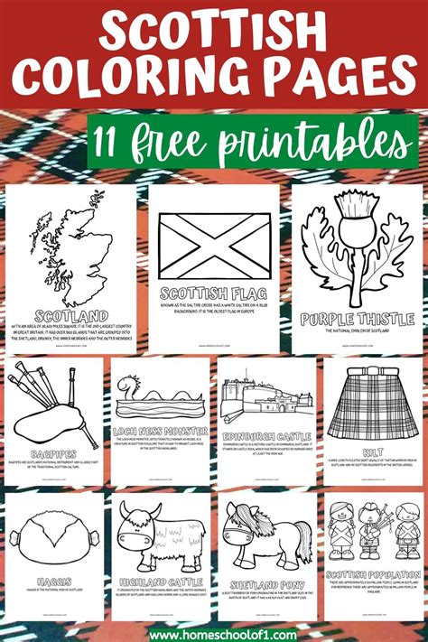 Scotland Printables