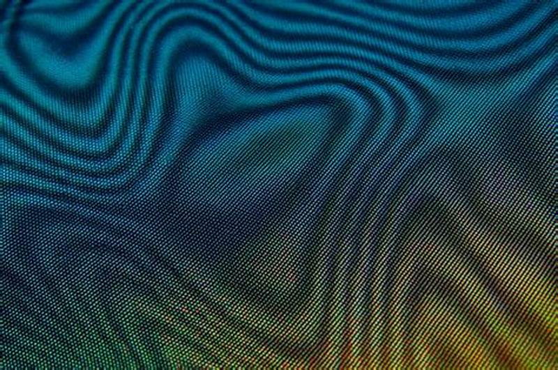 Screen Moire Pattern