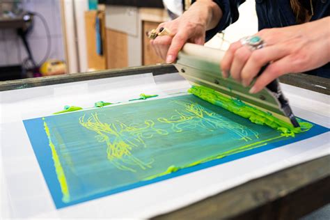 Screen Printing on T-shirt