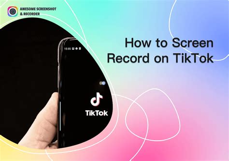 Screen Record TikTok
