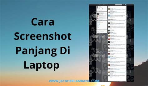 Screenshot Panjang