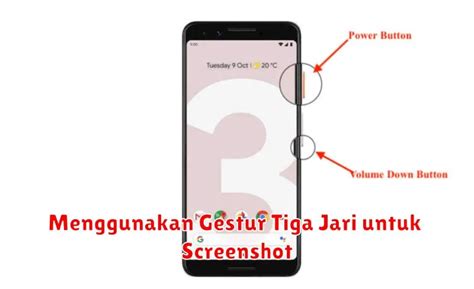 Screenshot Tiga Jari