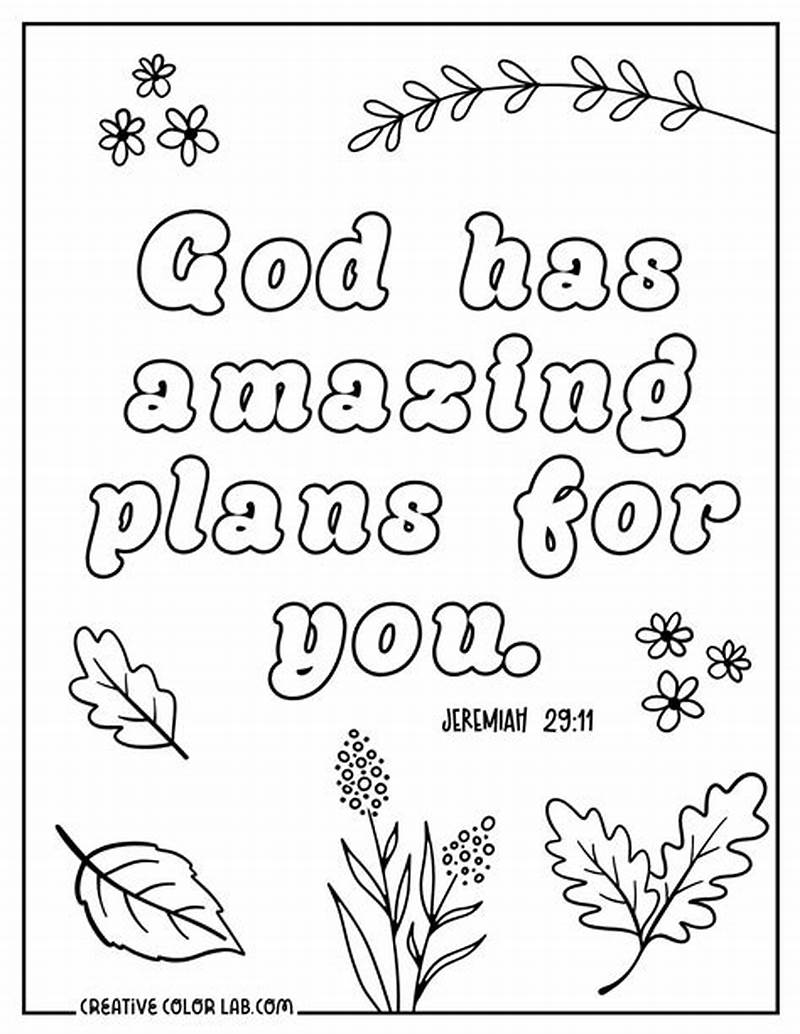 Scripture Coloring Book