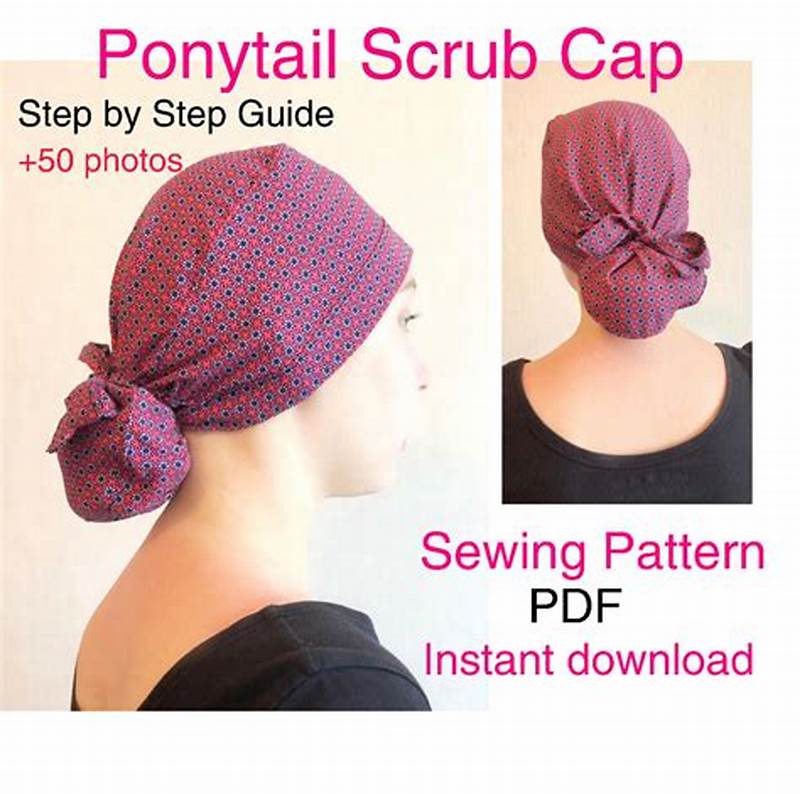 Scrub Cap Sewing Pattern