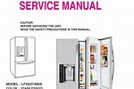 Sears 68033 Refrigerator Manual LG