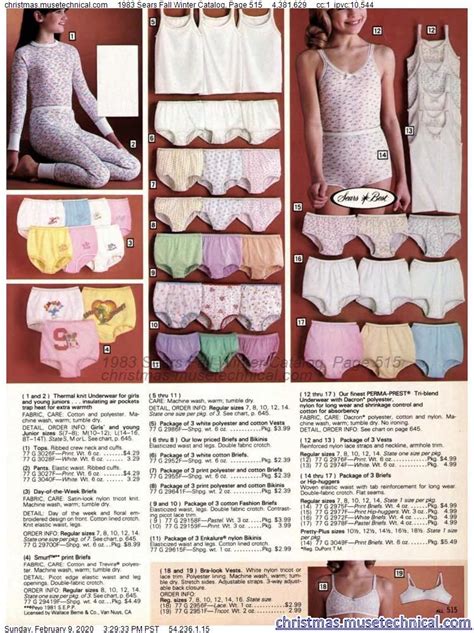 Sears Bra Catalogue