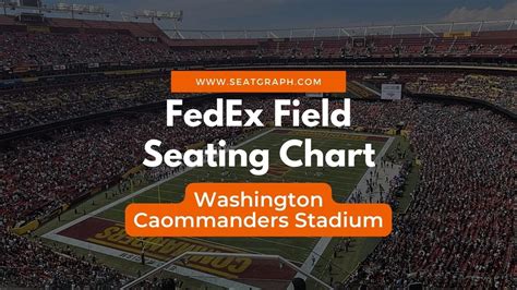Seating Chart Fedex Field