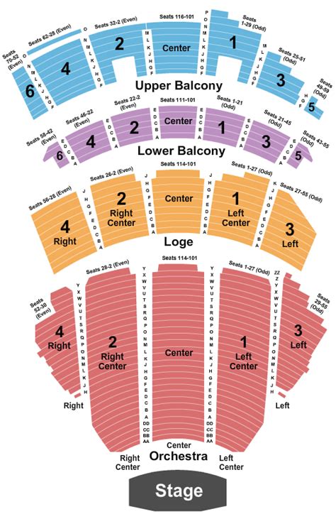 Seating Chart For Beacon Theater Ny
