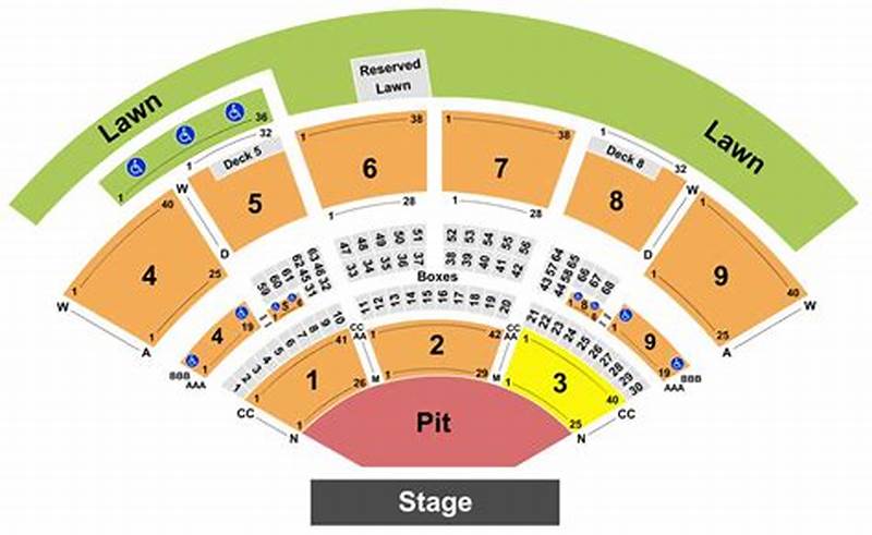 Seating Chart For Isleta Amphitheater