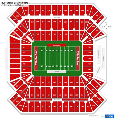 Seating Chart For Raymond James Stadium