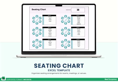 Seating Plan Excel Template