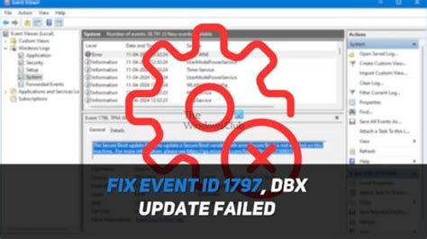 Secure Boot DBX Update Failure