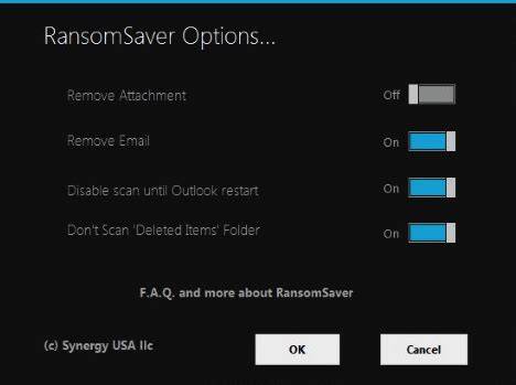 Secure Outlook: RansomSaver Shields Against Ransomware-Laced Attachments