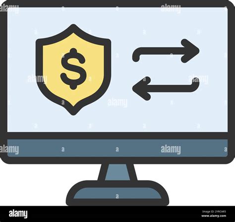 Secure online transaction icon