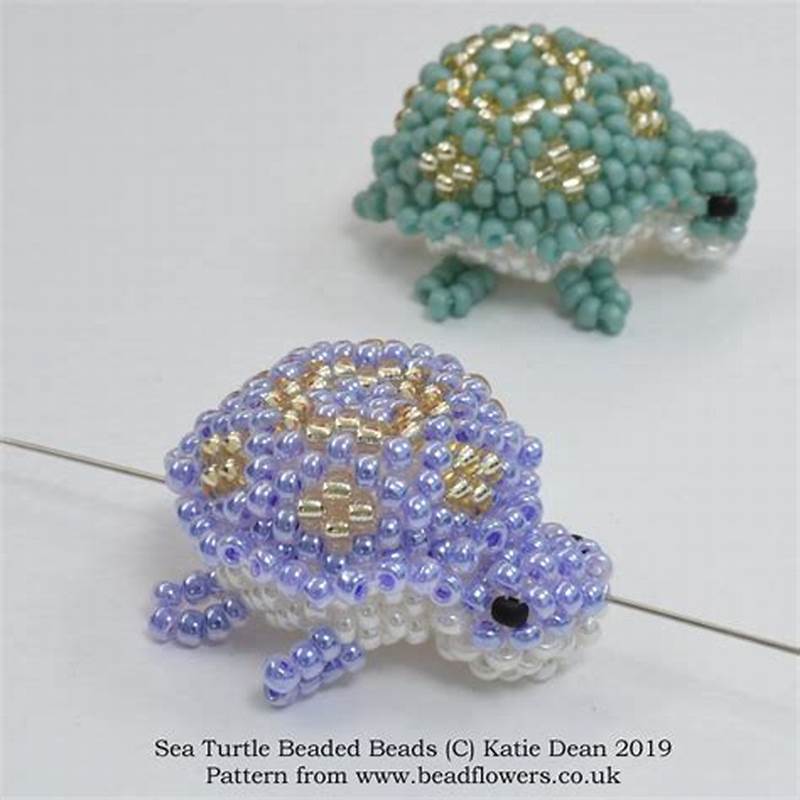 Seed Bead Turtle Pattern
