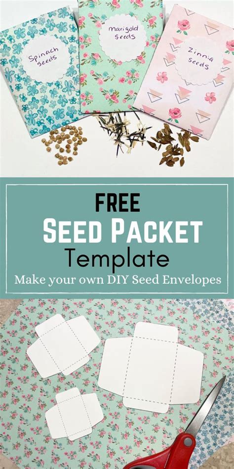 Seed Envelope Template