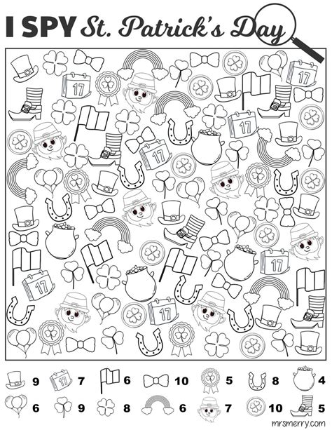 Seek And Find Printable