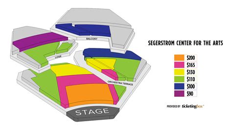 Segerstrom Seating Chart
