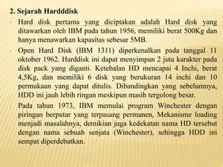 Sejarah HDD