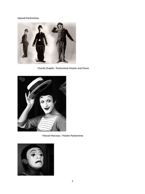 Sejarah Panjang Pantomim