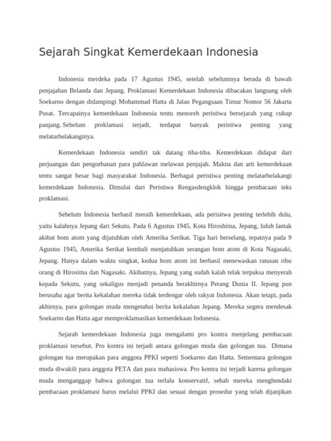 Sejarah Singkat