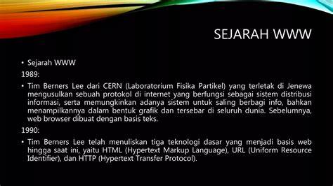 Sejarah URL Tim Berners-Lee
