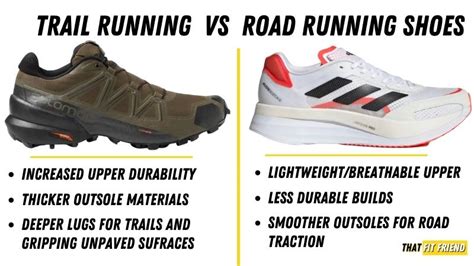Sepatu Lari Road vs Trail