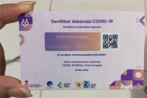 Sertifikat Vaksin