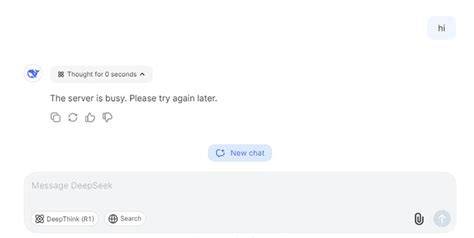 Server Busy