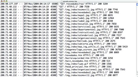 Server Logs