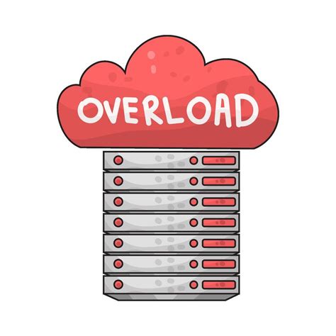 Server overload ilustrasi
