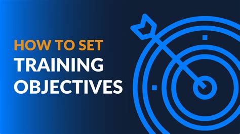 Set Training Objectives