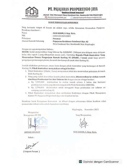 Setelah Surat Disetujui