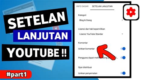 Setelan YouTube Studio