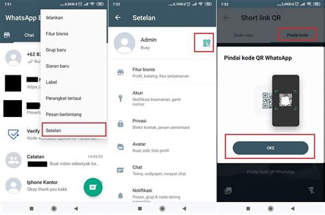 Setting Backup WA
