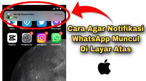 Setting Notifikasi WA iOS