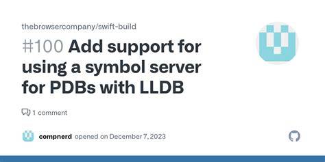 Setting symbol server and loading symbols in lldb