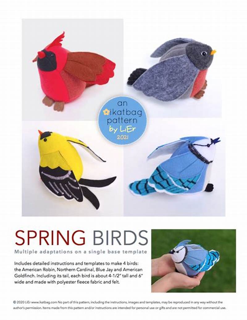 Sewing Bird Pattern
