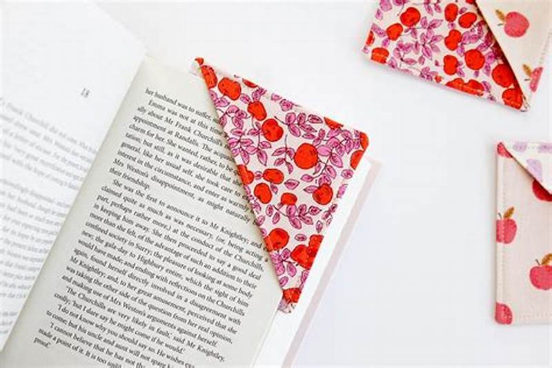 Sewing Bookmark Pattern